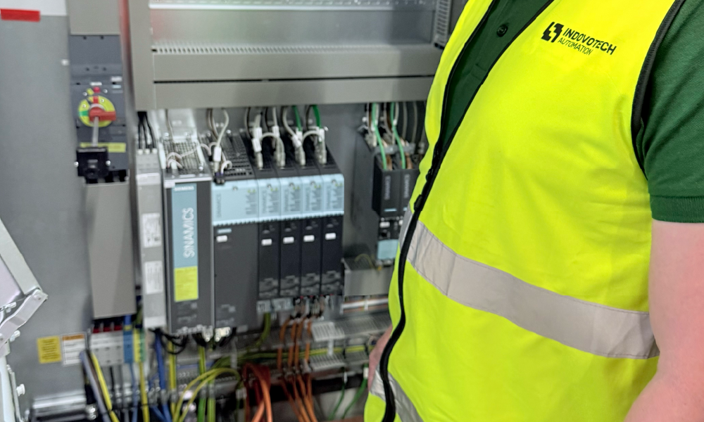 Indovotech Automation företag i Karlskrona med industriellt styrsystem